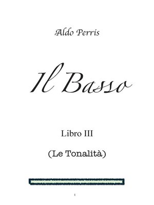 cover image of Il Basso